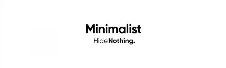 Minimalist skincare